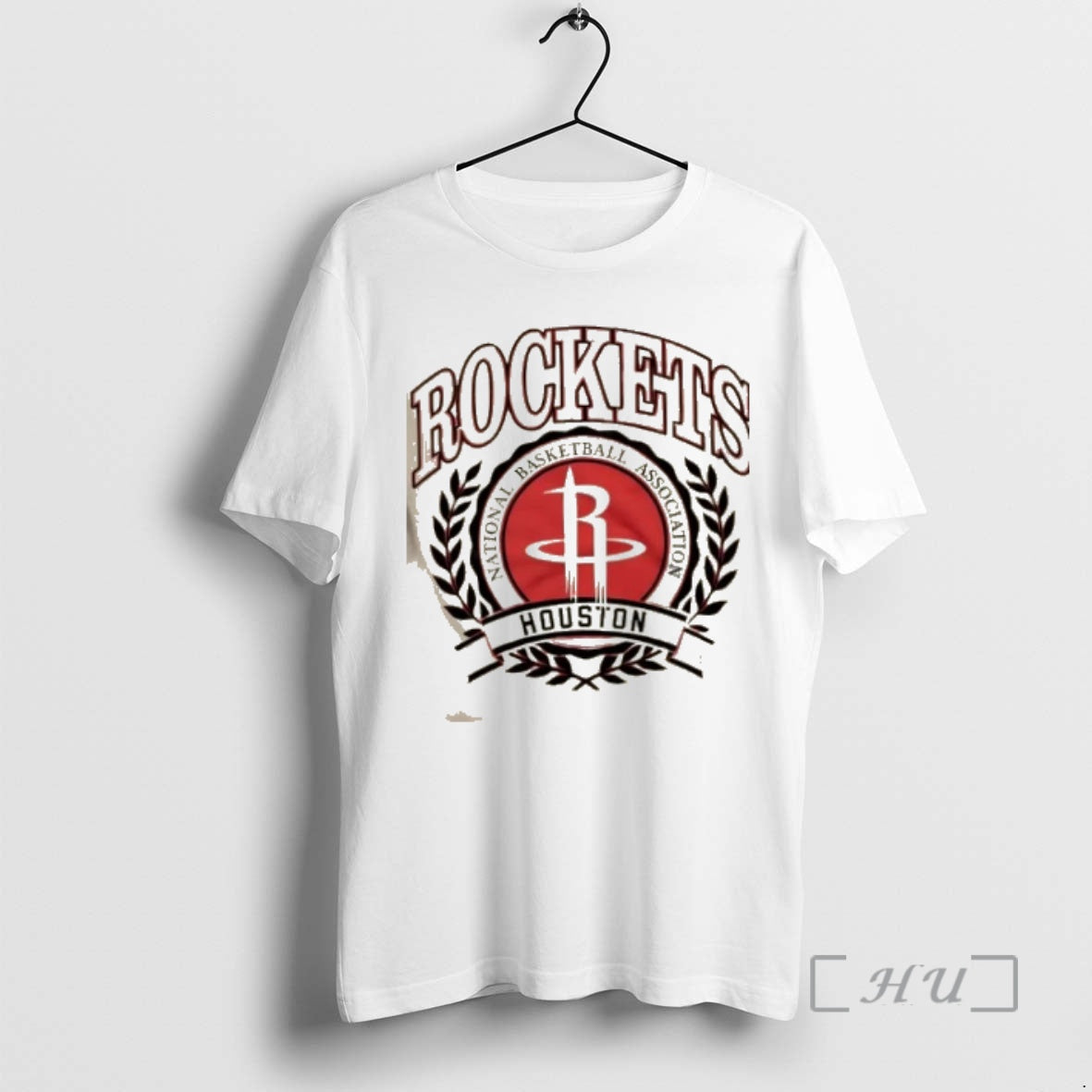 Officials Houston Rockets National Basketball Association Crest T-Shirts