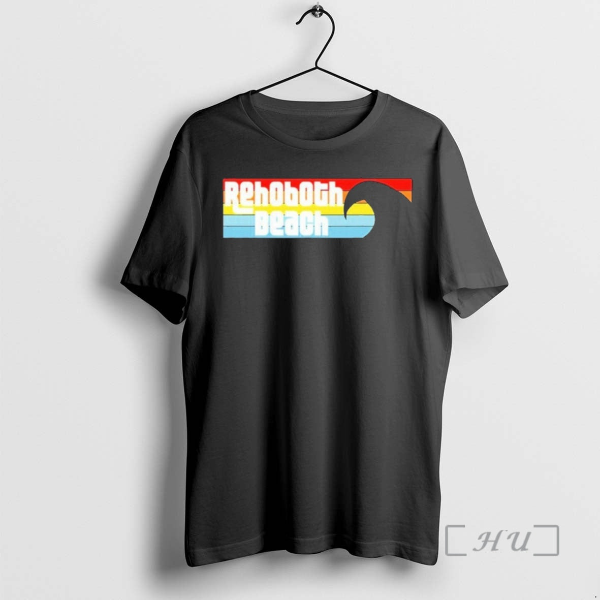 Officials I Love Rehoboth Beach Delaware De Atlantic Wave T-Shirts
