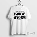 Officials I Survived Snow Storm 2026 T-Shirts