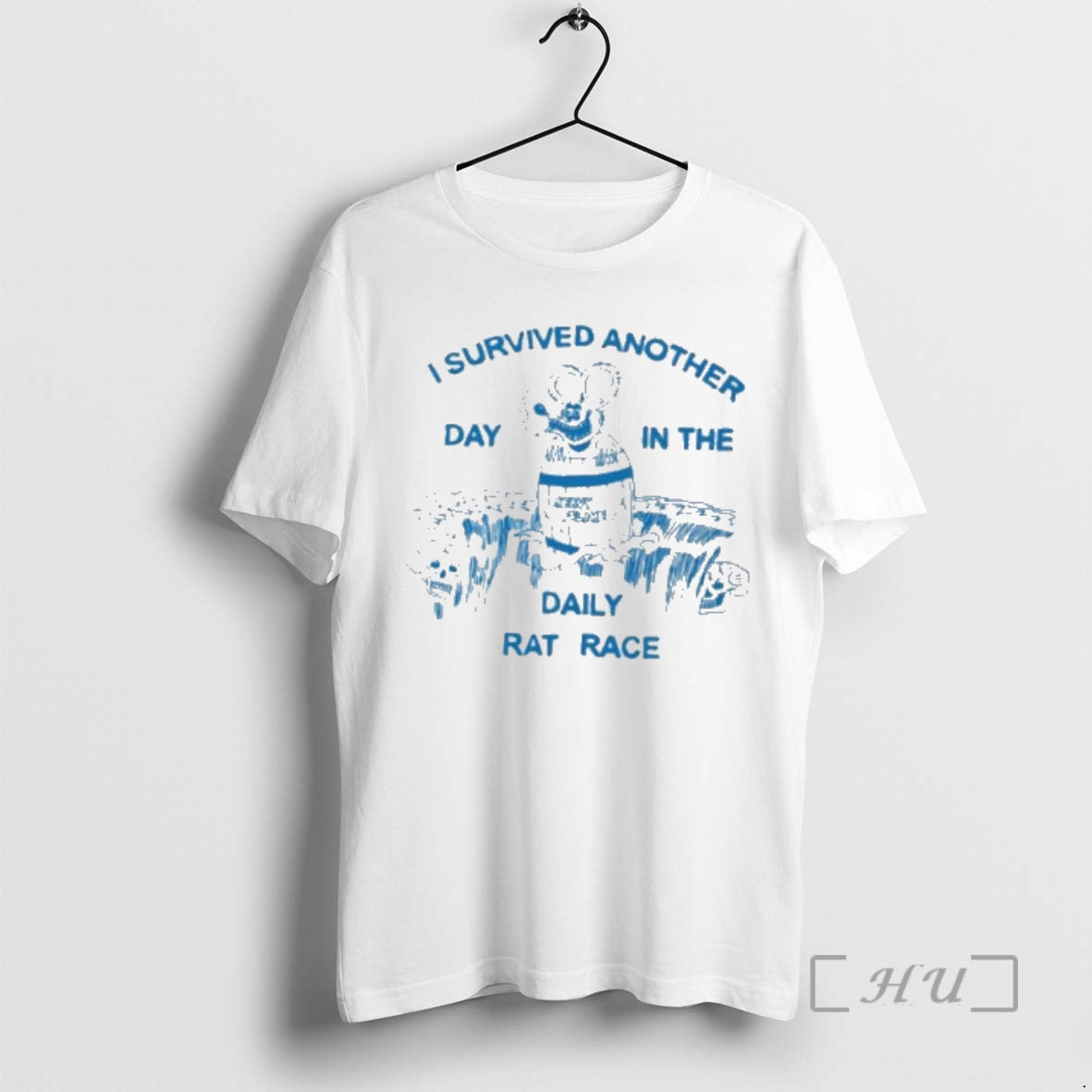 Officials I Survived Another Day Keny Slime Daily Rat Race T-Shirts