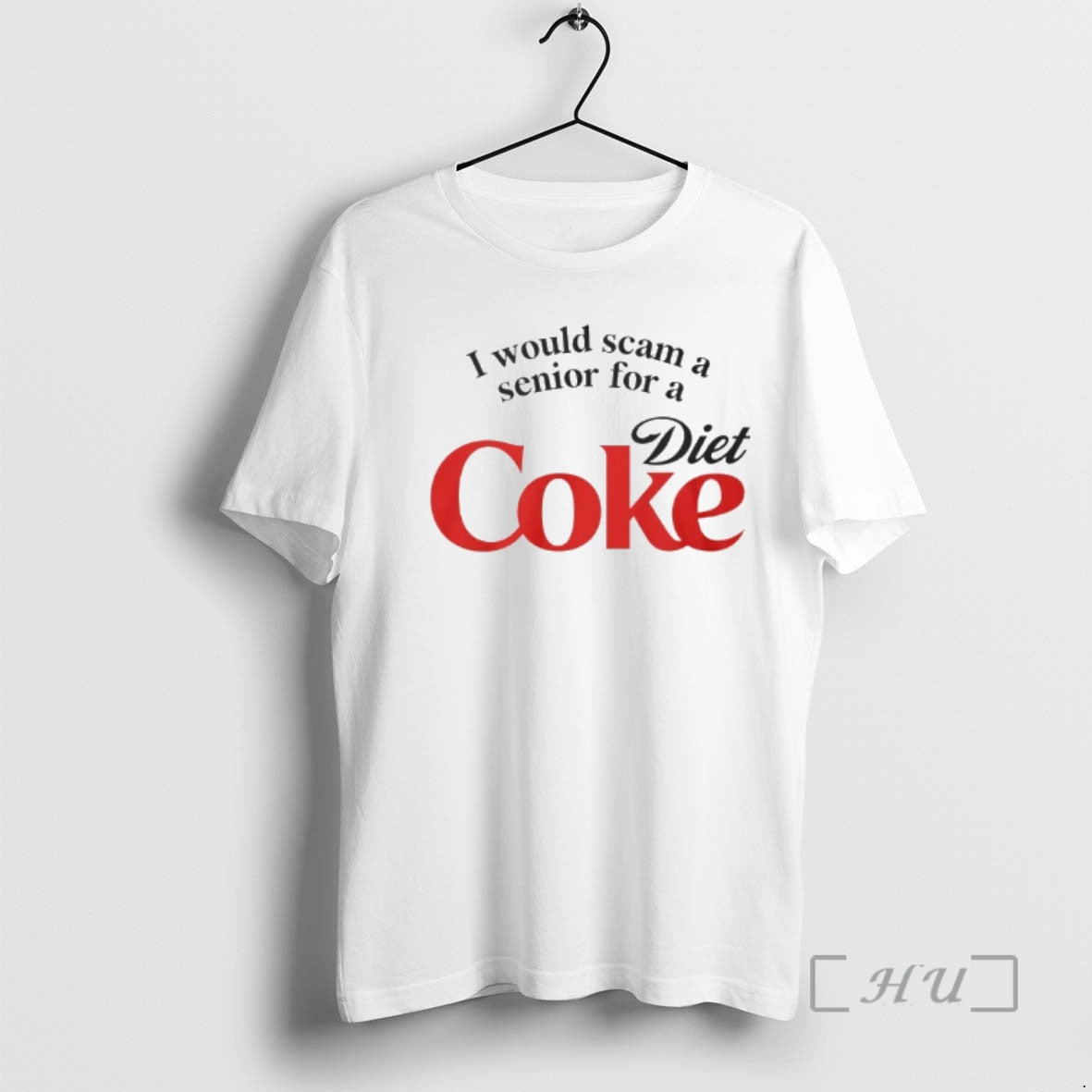 Officials I Would Scam Senior Diet Coke Logo T-Shirts