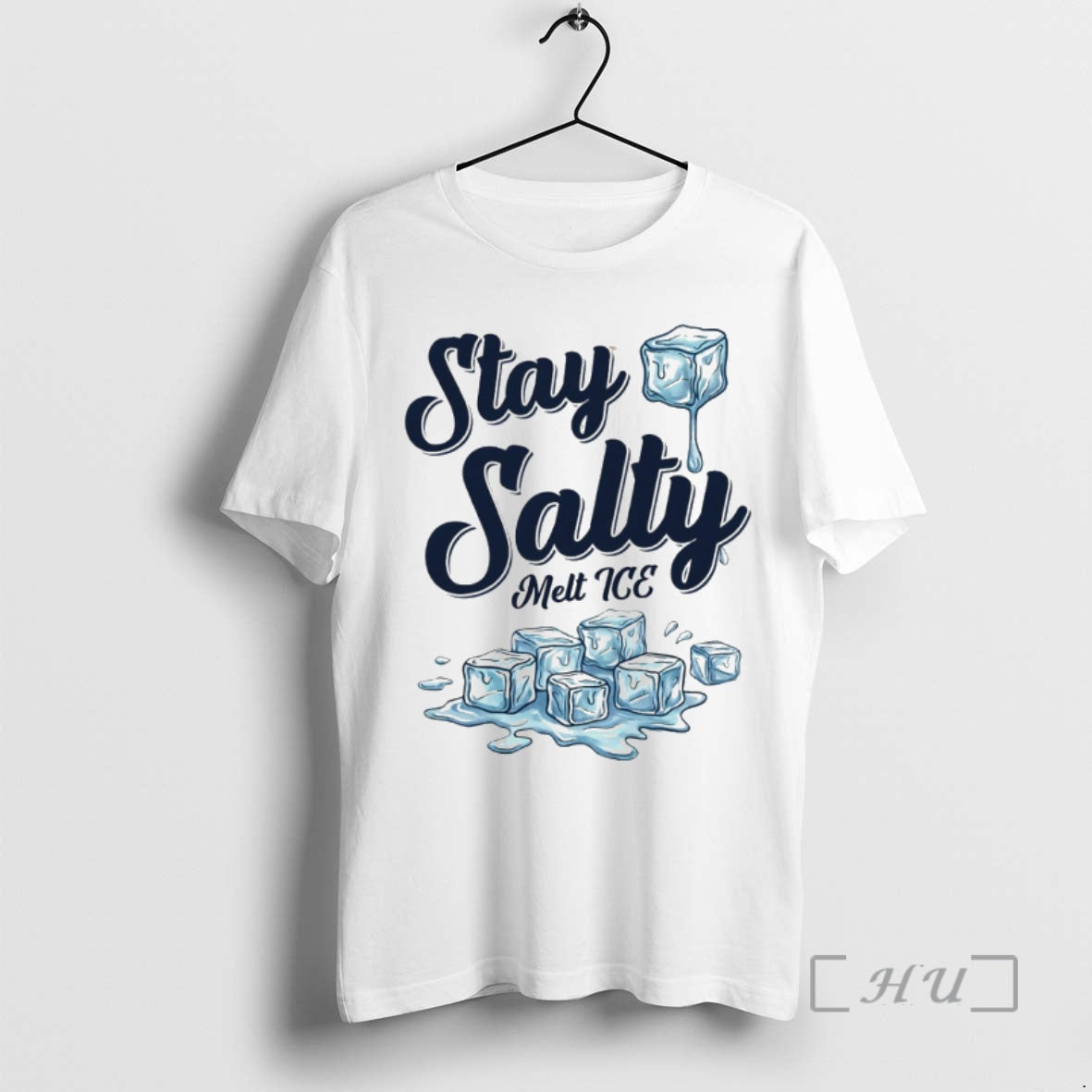 Officials Ice Stay Salty Melt Ice Anti Ice Abolish T-Shirts