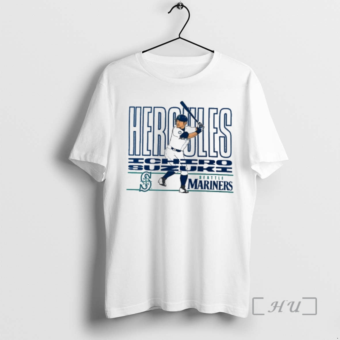 Officials Ichiro Suzuki Seattle Mariners Mlb Cooperstown Player T-Shirts