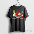 Officials Illinois Fighting Illini Liberty Mutual Music City Bowl 2025 T-Shirts