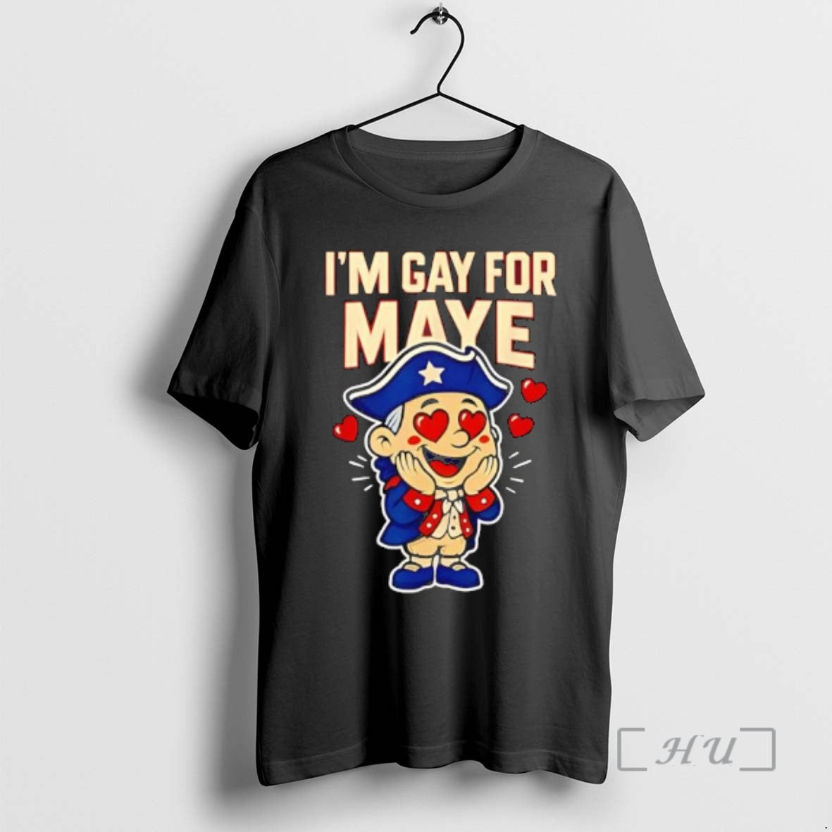 Officials Im Gay Maye Funny Hearts Mascot T-Shirts