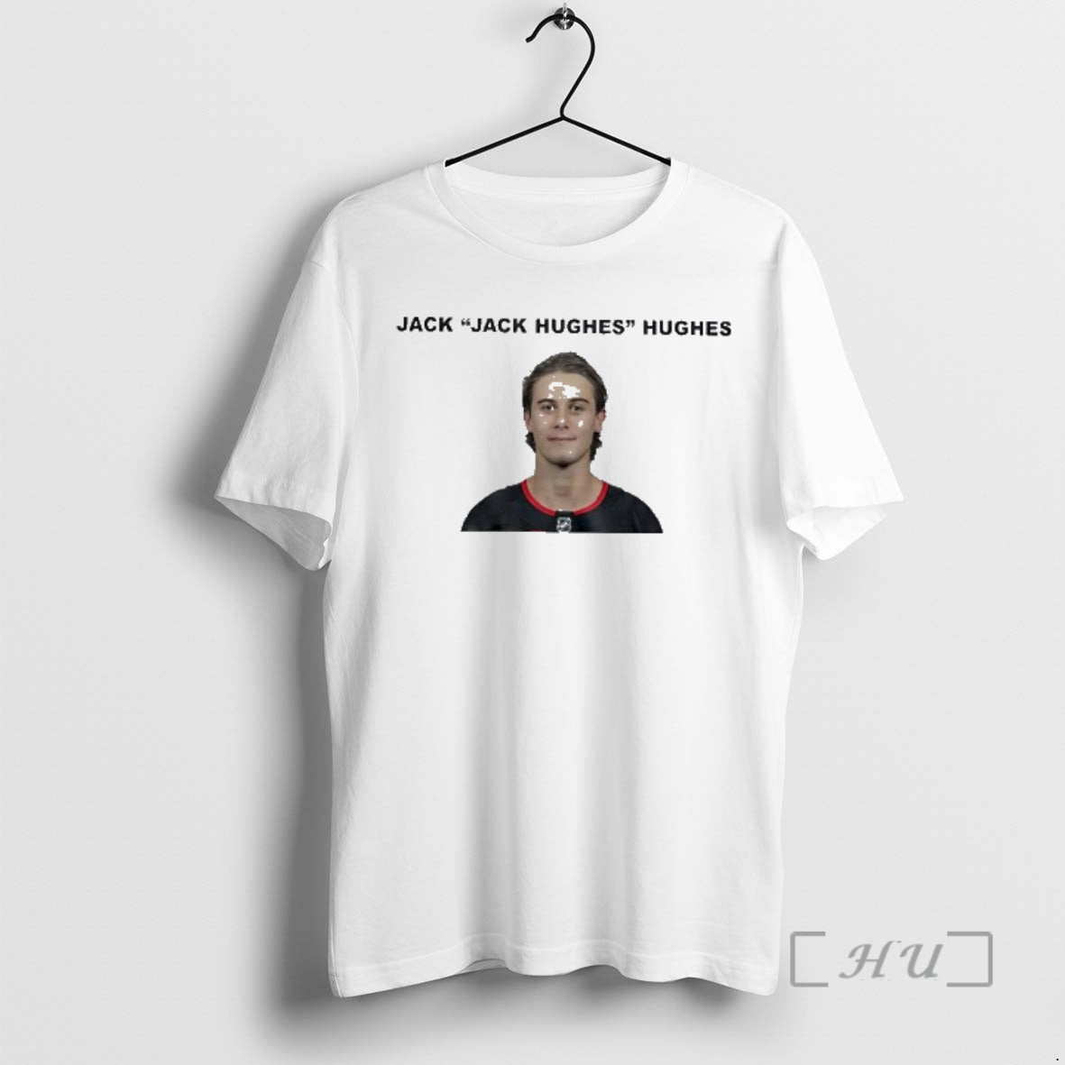 Officials Jack Jack Hughes Hughes Hockey Player Portrait