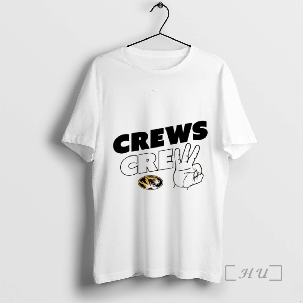 Officials Jacob Crews Crew Missouri Tigers T-Shirts