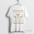 Officials Jesus Gave Up His Long Weekend Your Sins Ugly T-Shirts