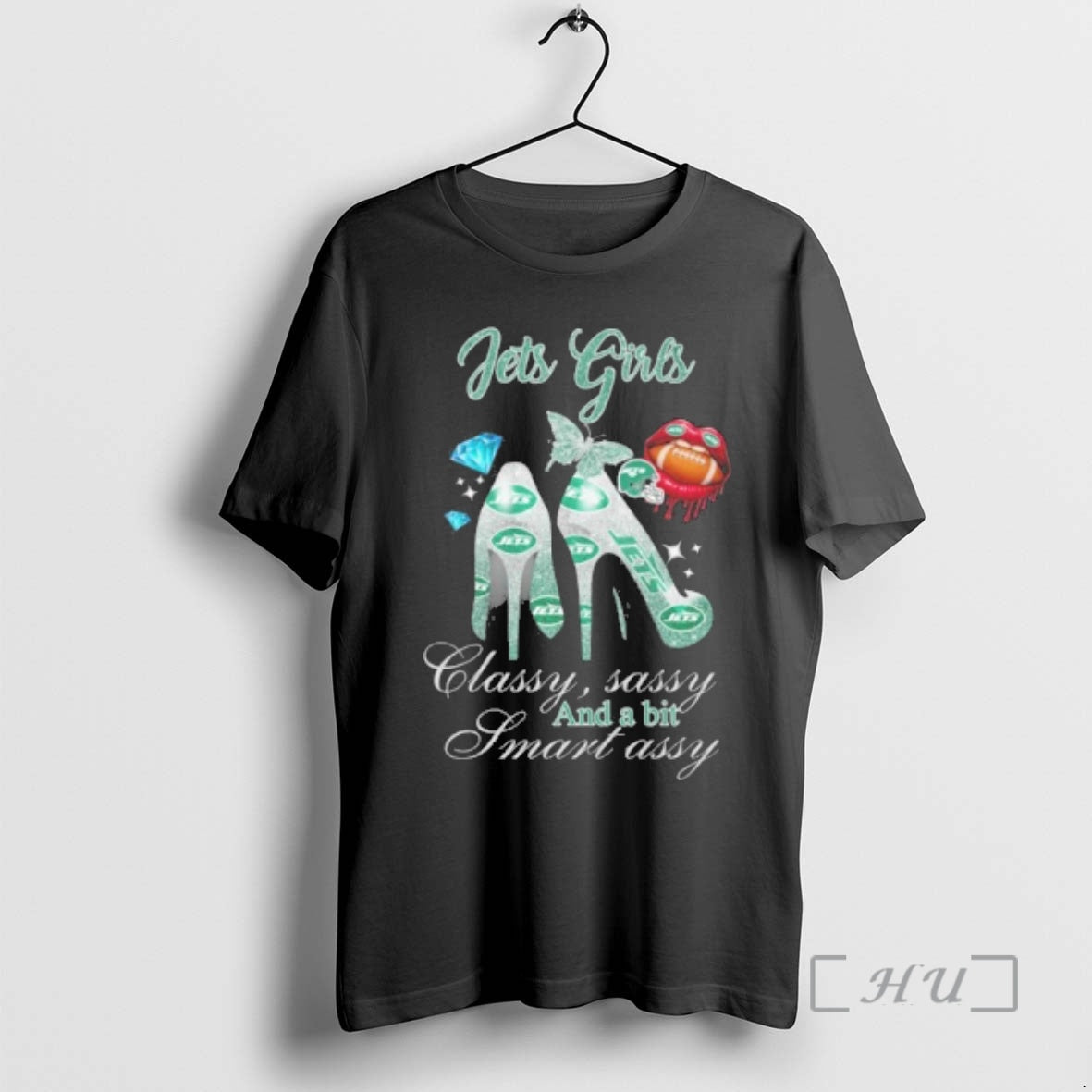 Officials Jets High Heels Classy Sassy Bit Smart Assy Lip T-Shirts