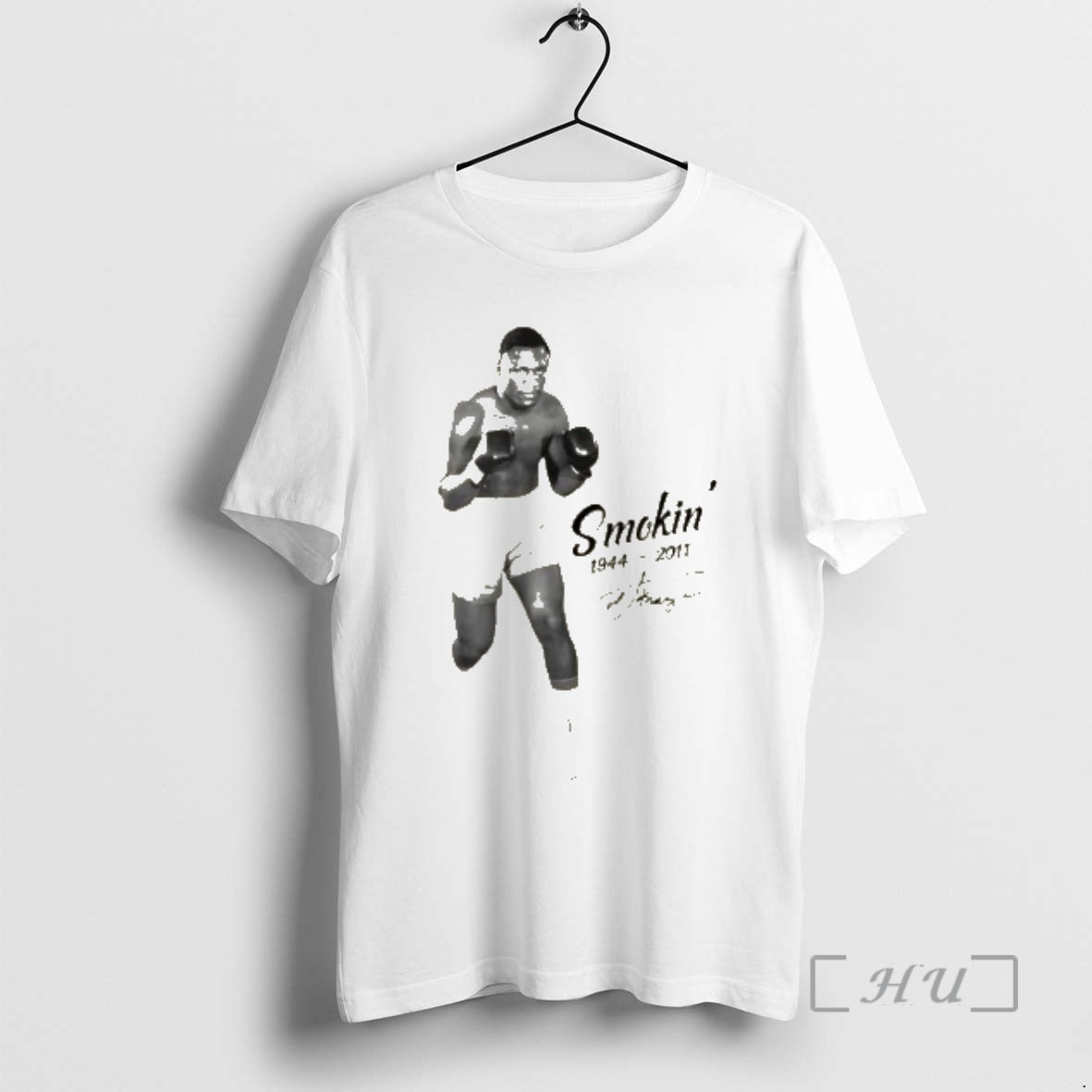 Officials Joe Frazier Smokin 1944 2011 Signature T-Shirts