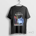 Officials Jujutsu Kaisen X My Neighbor Totoro Waiting Bus Parody T-Shirts
