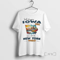 Officials Just An Iowa Girl In A New York World Retro Premium T Shirts Sweater