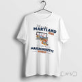 Officials Just A Maryland Girl Girl In A Massachusetts World Map Premium T Shirts Sweater
