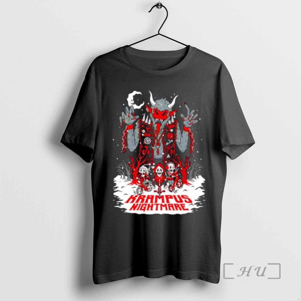 Officials Krampus Nightmare Skeletons T-Shirts
