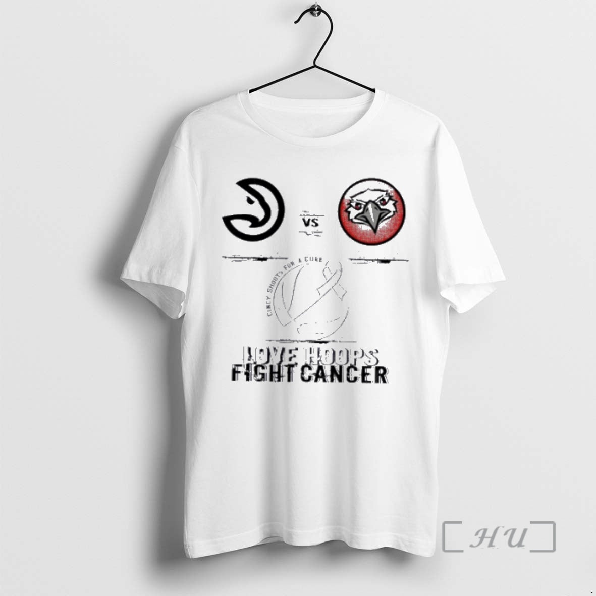 Officials Lakota East Thunderhawks Vs Lakota West Firebirds 2026 Love Hoops Fight Cancer T-Shirts