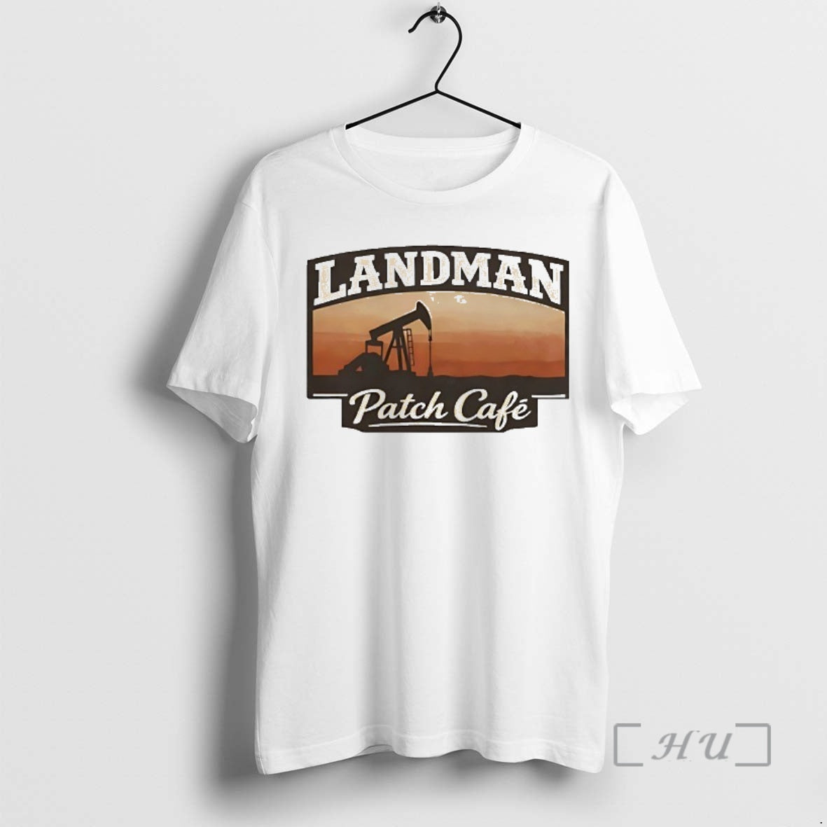 Officials Landman Patch Cafe T-Shirts