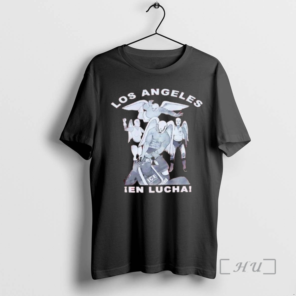 Officials Los Angeles Lucha Libre _c2_a1en Lucha Wrestlers Angel Wings T-Shirts