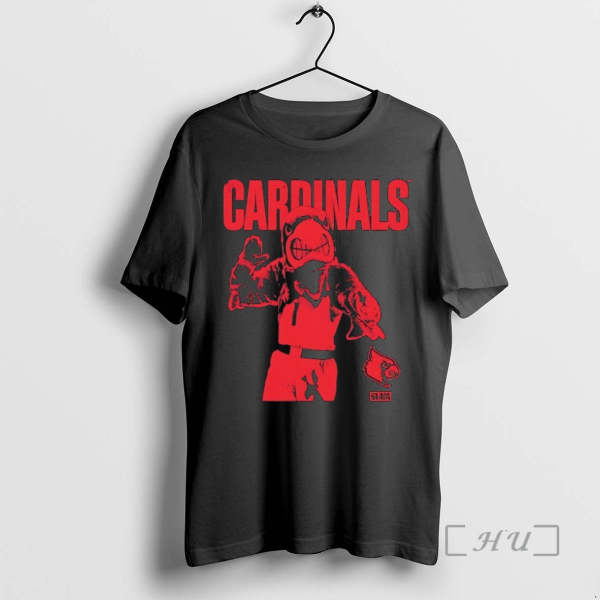 Officials Louisville Cardinal Bird Mascot Slam