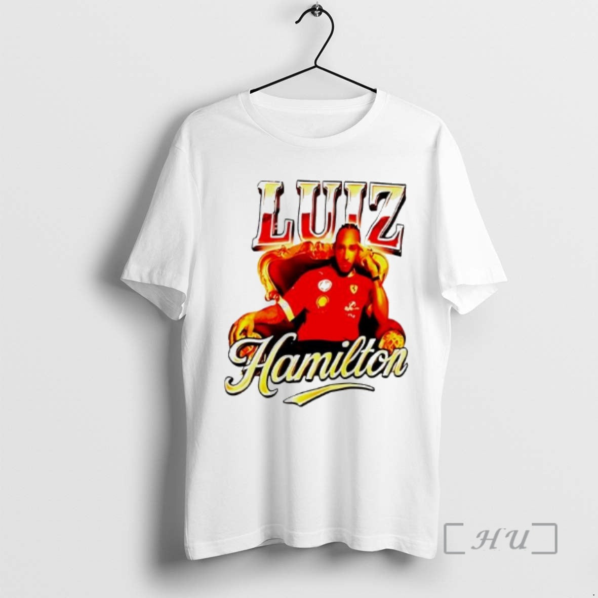 Officials Luiz Hamilton Lewis Hamilton F1 T-Shirts