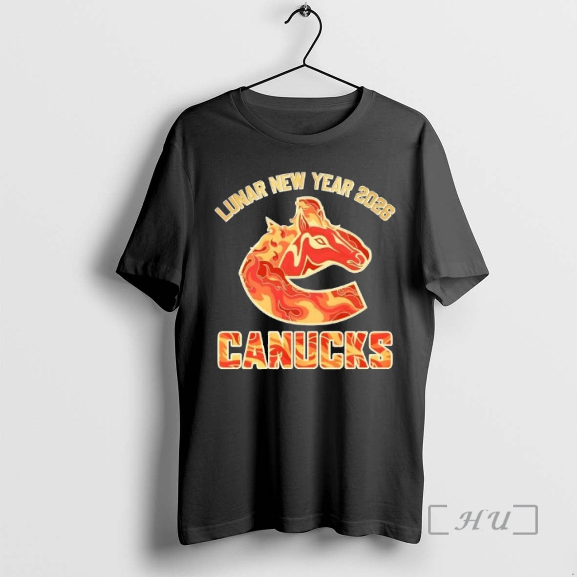 Officials Lunar New Year 2026 Vancouver Canucks Logo