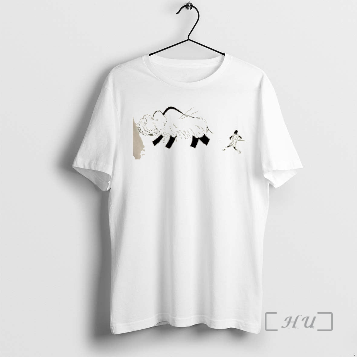 Officials Mammoth Hunt Cave Painting T-Shirts