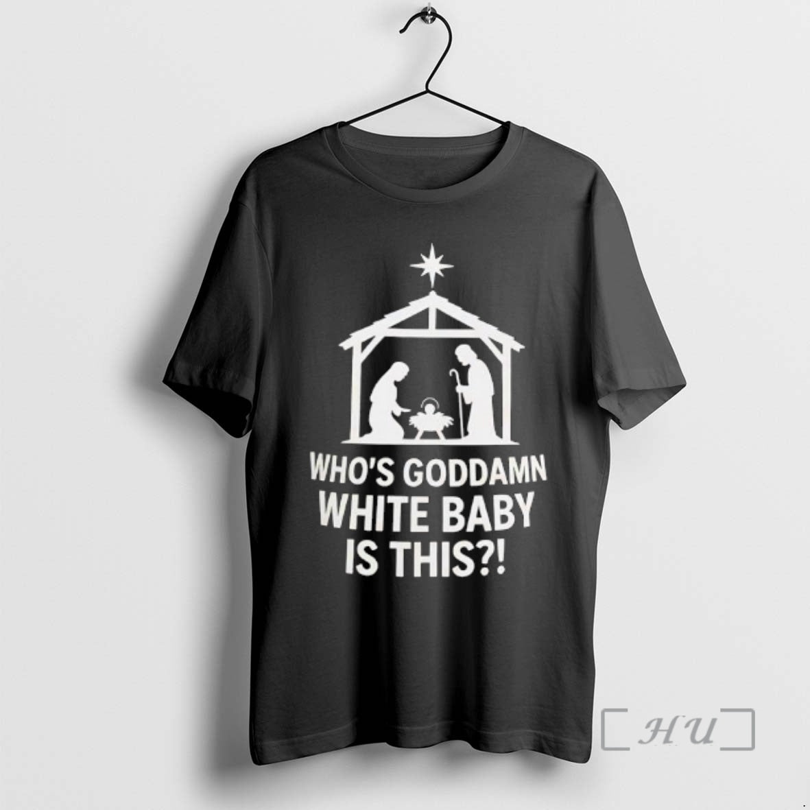 Officials Mary Joseph Jesus Whos Goddamn White Baby Is This T-Shirts