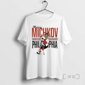 Officials Matvei Michkov Center Ice Caricature T-Shirts