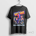 Officials Max Verstappen Won 2025 F1 Las Vegas Winner Signature T-Shirts
