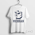 Officials Michigan Wolverines Basketball State T-Shirts