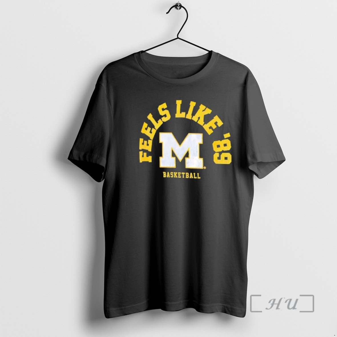 Officials Michigan Wolverines Mens Basketball Feels Like 89 Logo Retro