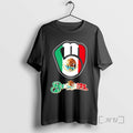 Officials Milwaukee Brewers Baseball X Mexican Flag T-Shirts