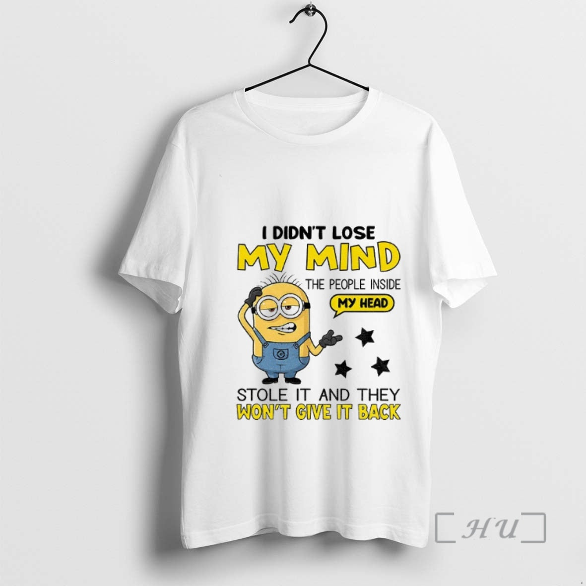 Officials Minion I Didnt Lose My Mind People Inside My Head Stole T-Shirts