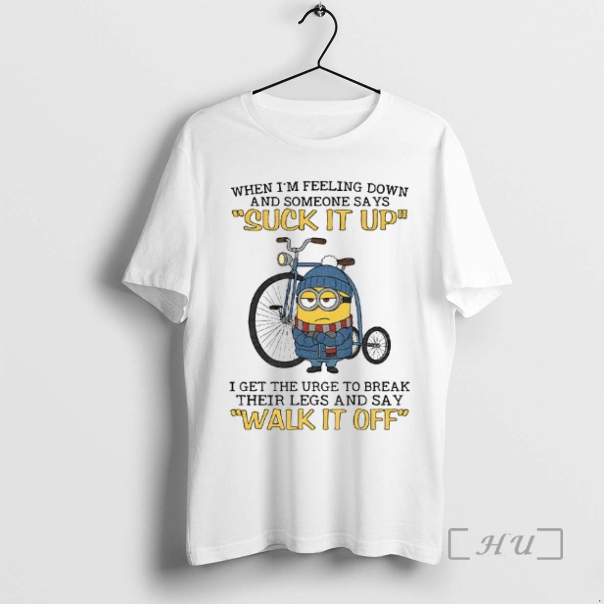 Officials Minion When Im Feeling Down Some Days Suck Up I Get T-Shirts