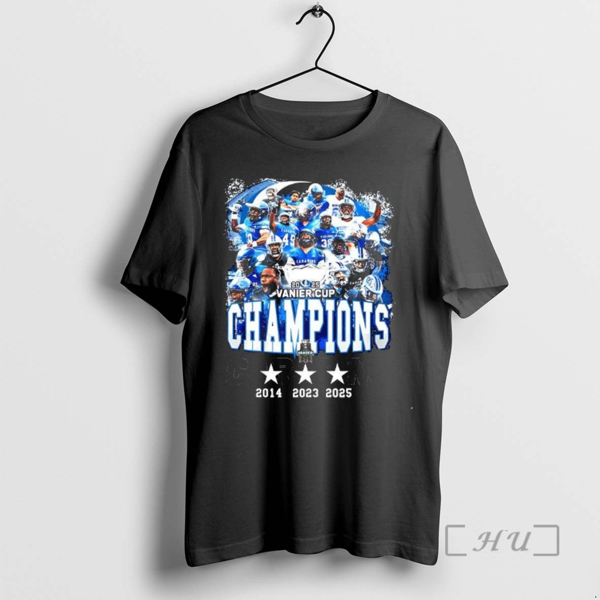 Officials Montreal Carabins Football Vanier Cup Champions 2025 Player Collage T-Shirts