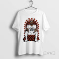 Officials Myles Garrett Single Season Sack King T-Shirts