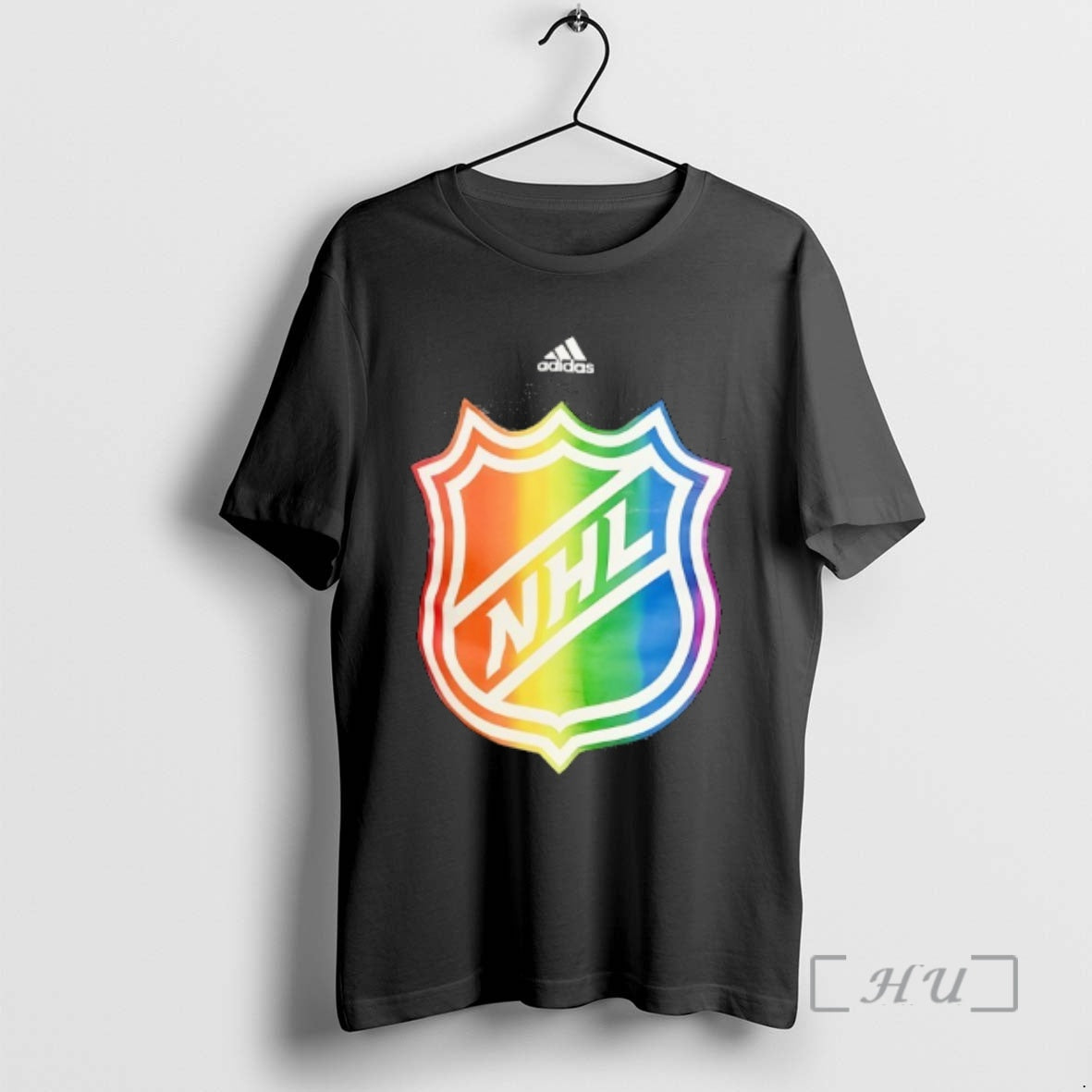 Officials Nhl Rainbow Pride Light T-Shirts
