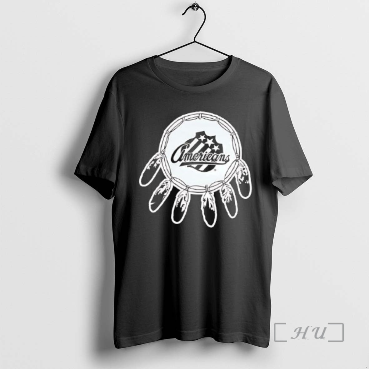 Officials Native American X Rochester Americans Amerks Ice Hockey Team T-Shirts