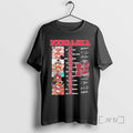 Officials Nebraska Cornhuskers Team Player Signature T-Shirts