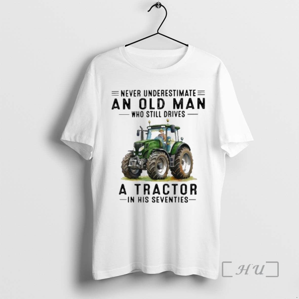Officials Never Underestimate An Old Man Drives Tractor Seventies