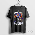 Officials New York Giants Mascot Damn Right I Am Cowboys Fan Win Lose T-Shirts