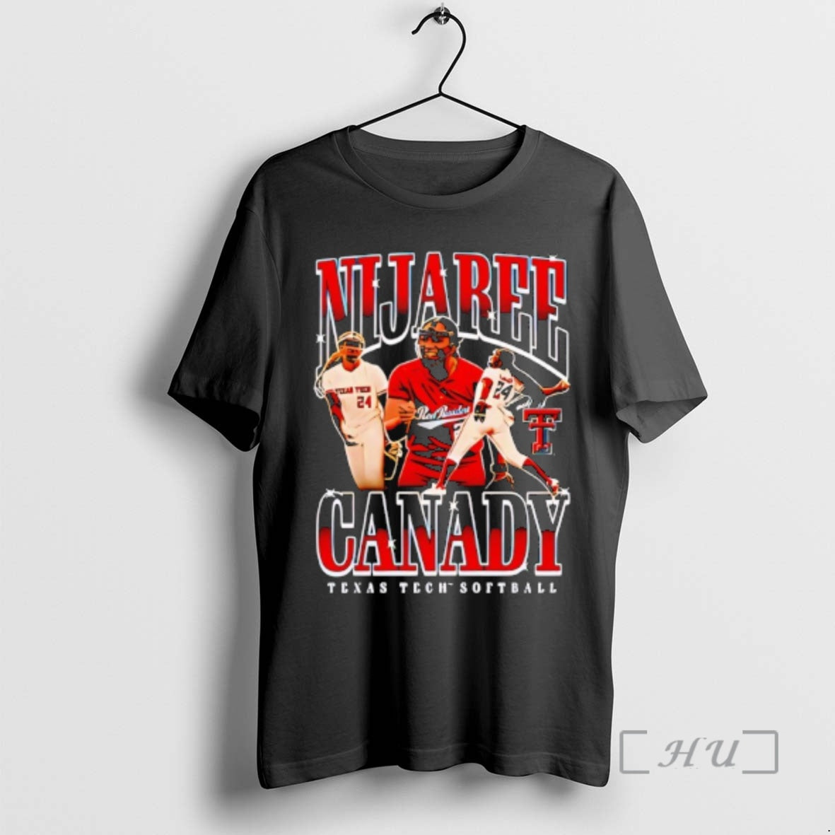 Officials Nijaree Canady 24 Texas Tech Red Raiders Softball Graphic