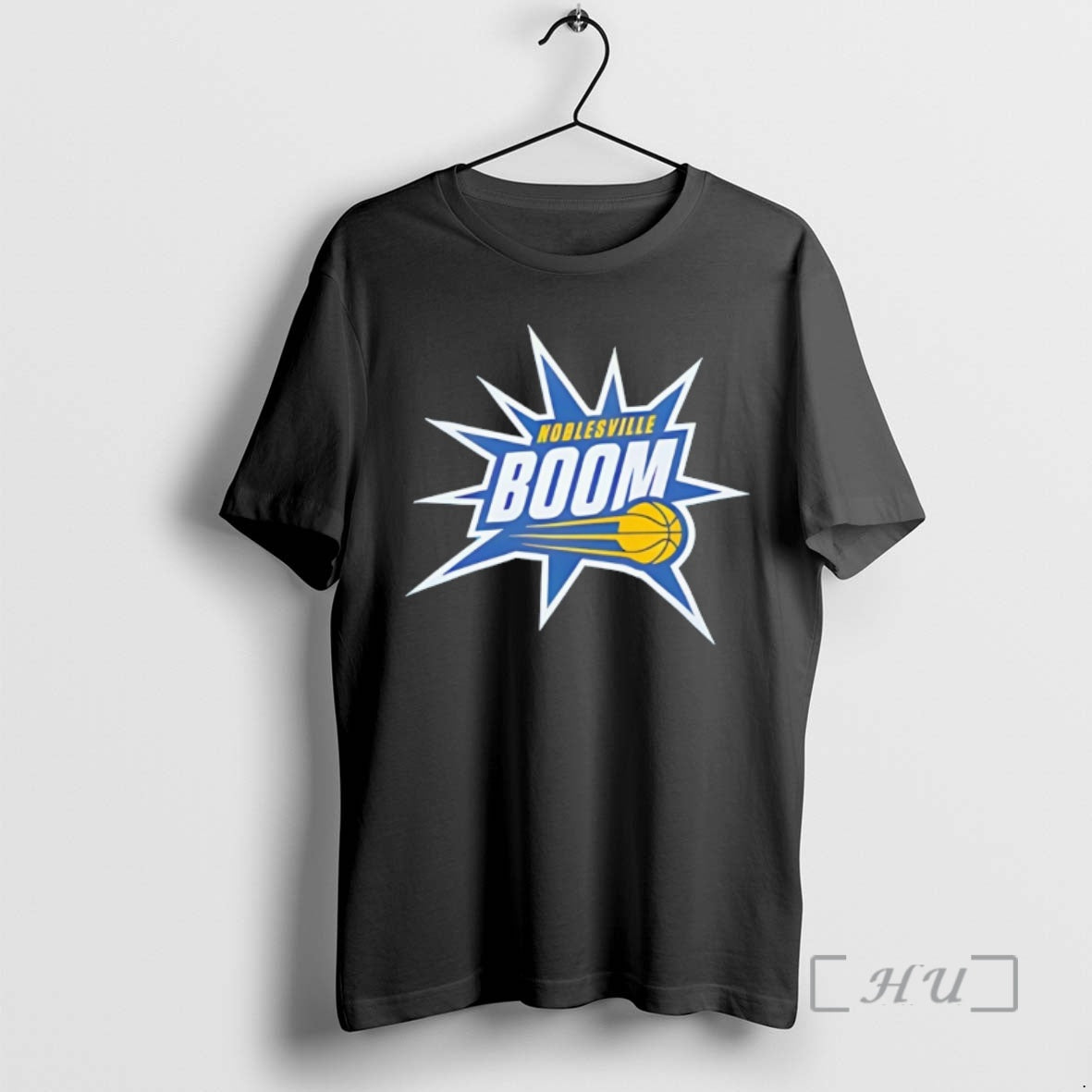Officials Noblesville Boom Indiana Pacers Basketball Logo T-Shirts