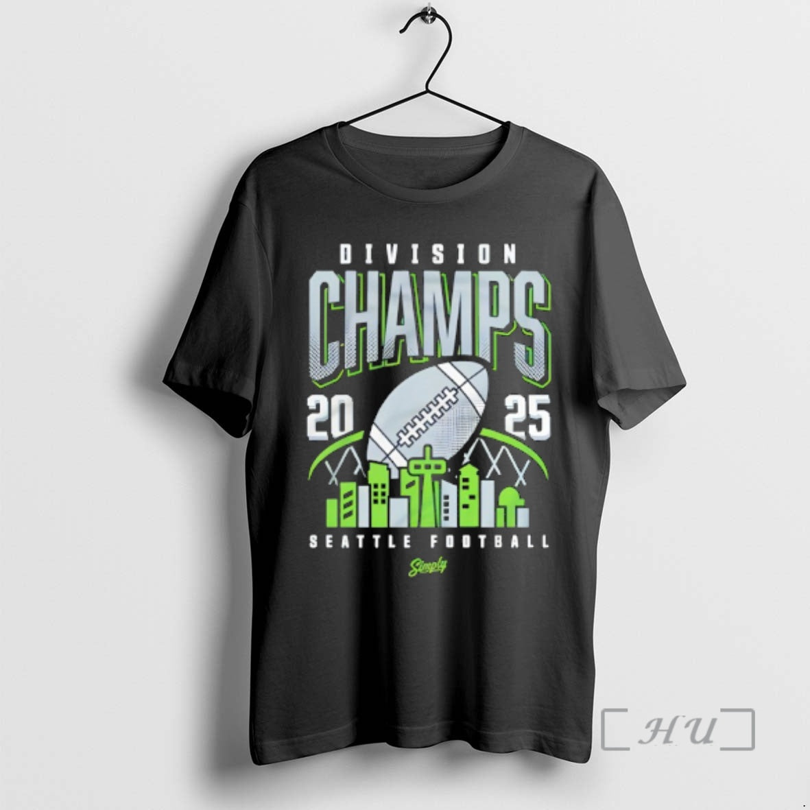 Officials Northwest Royalty 2025 Division Champs Seattle Football T-Shirts