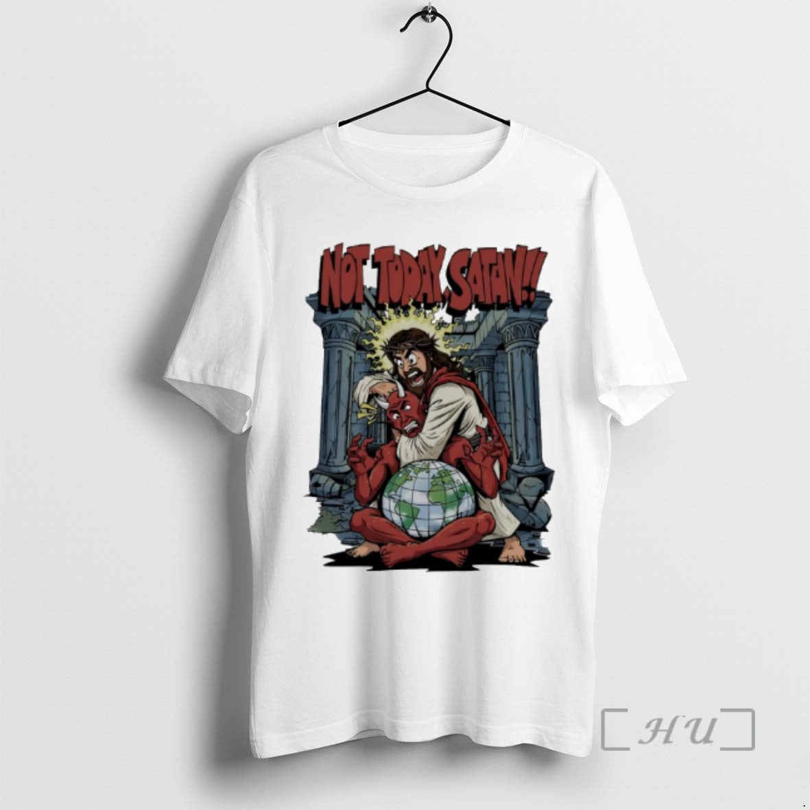Officials Not Today Satan New T-Shirts