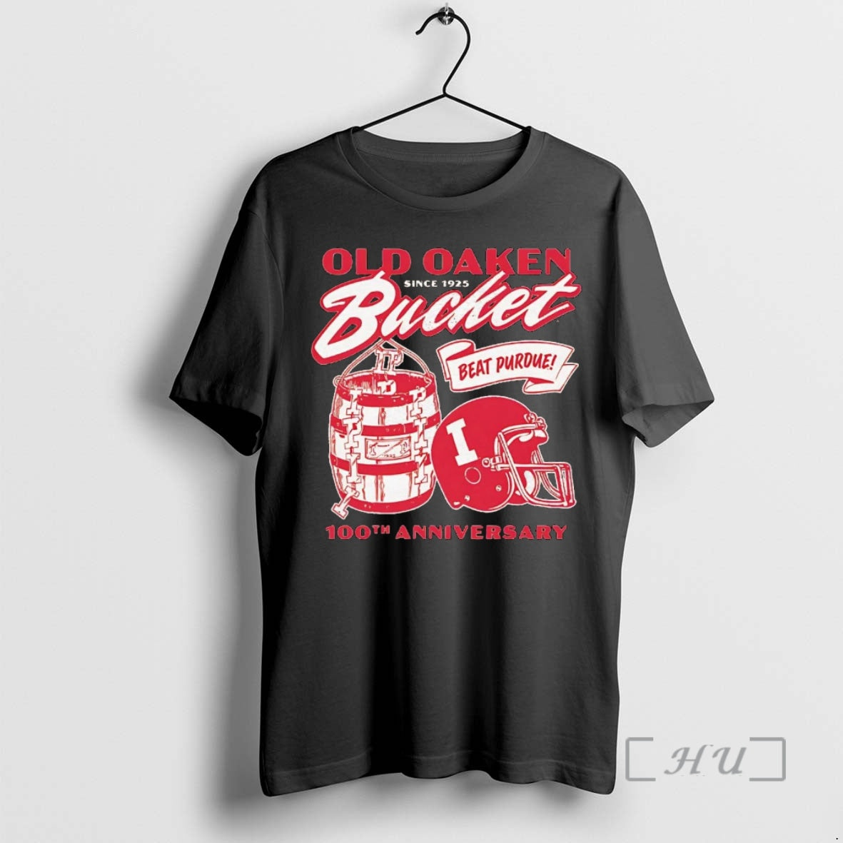 Officials Old Oaken Bucket Beat Purdue 100th Anniversary T-Shirts