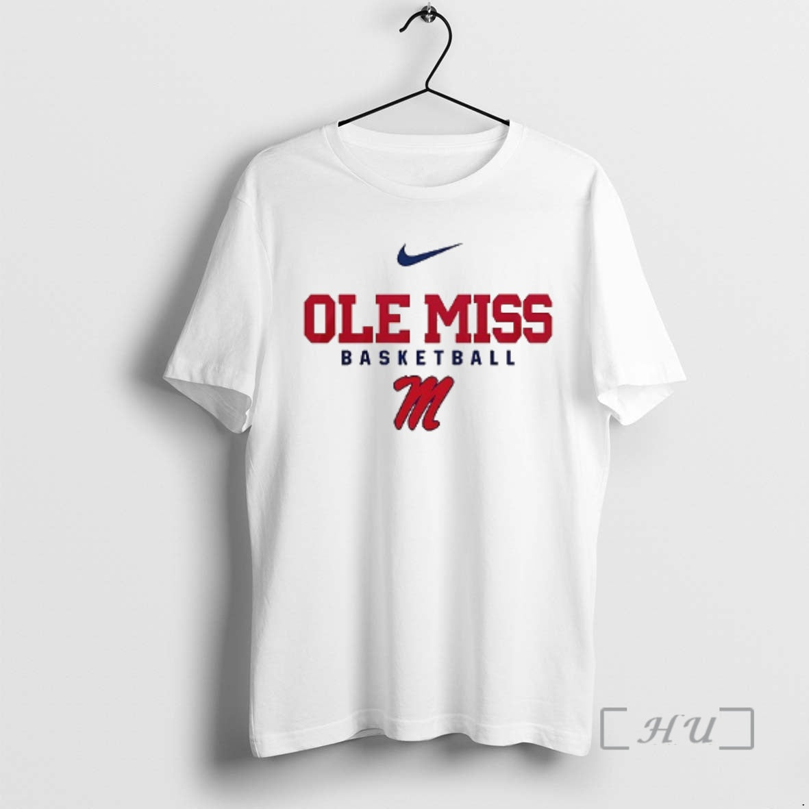 Officials Ole Miss Rebell Hotty Dotty Mascot Double Sided T-Shirts