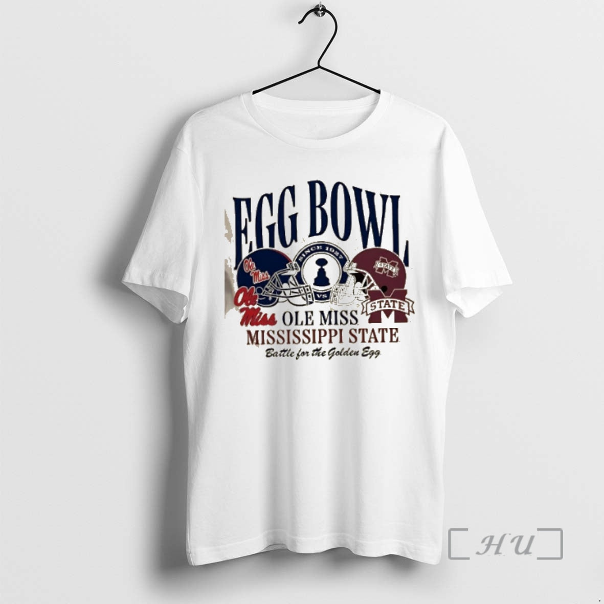 Officials Ole Miss Vs Mississippi State 2025 Egg Bowl Battle Golden Egg T-Shirts