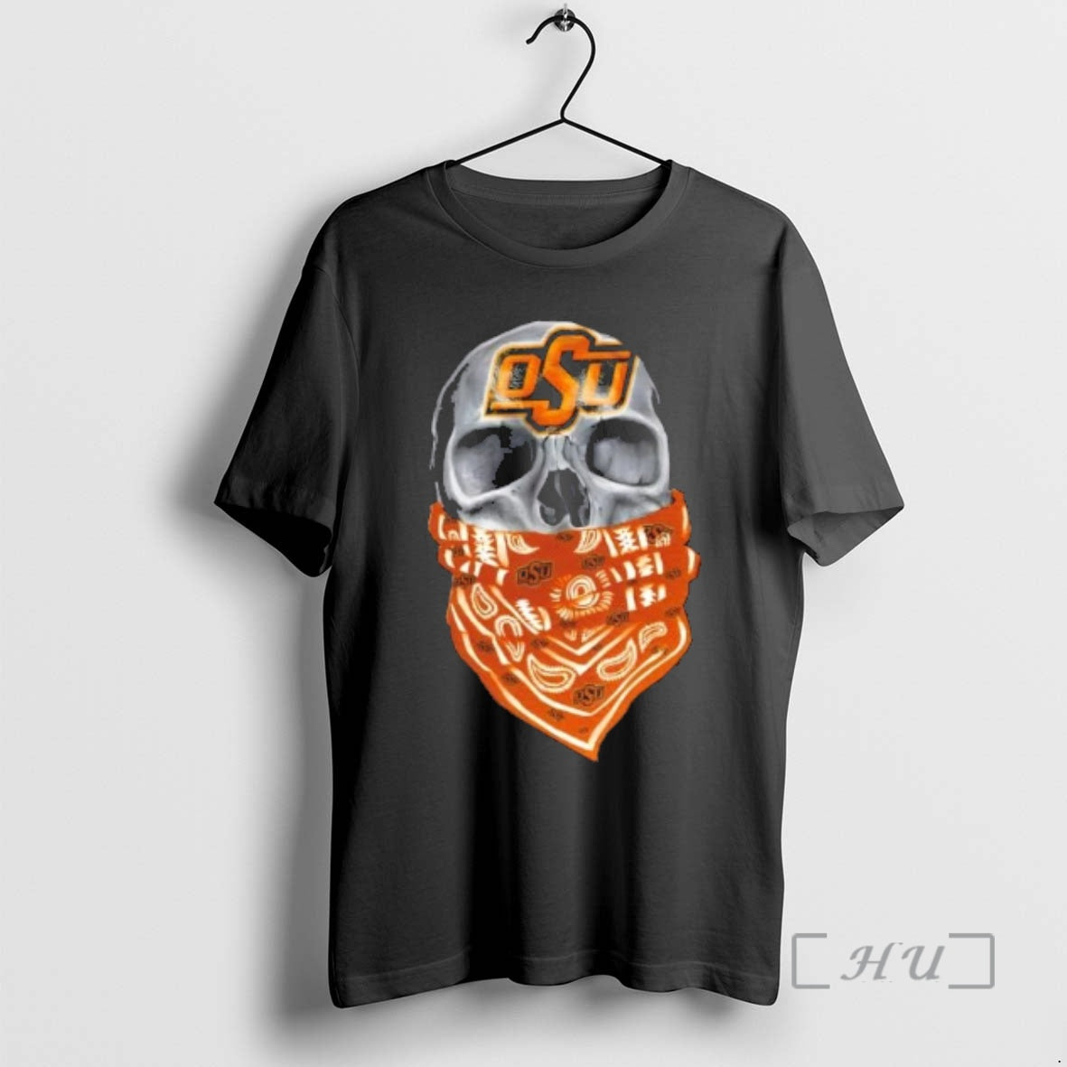 Officials Outlaw Skull Gang Oklahoma State Cowboys T-Shirts