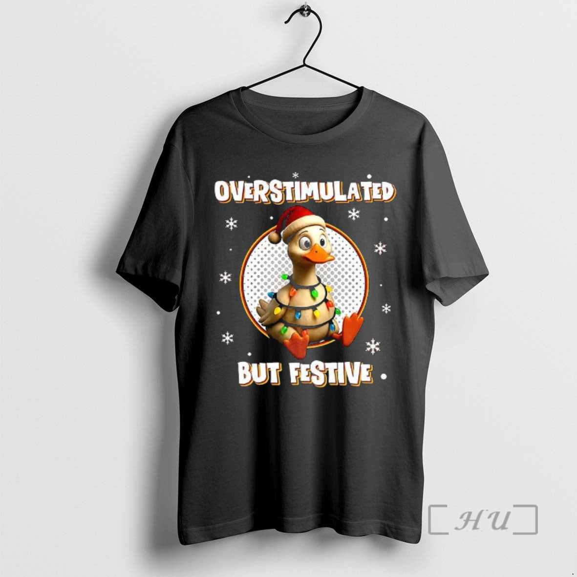 Officials Overstimulated But Festive Duck T-Shirts