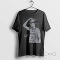 Officials Paige Bueckers Dallas Wings Basketball Holding Cowboy Hat Signature Vintage T-Shirts